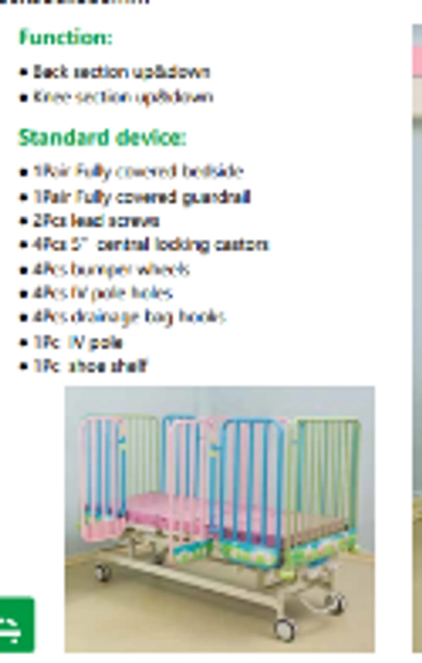 Vin Win  2 Function manual ICU Bed